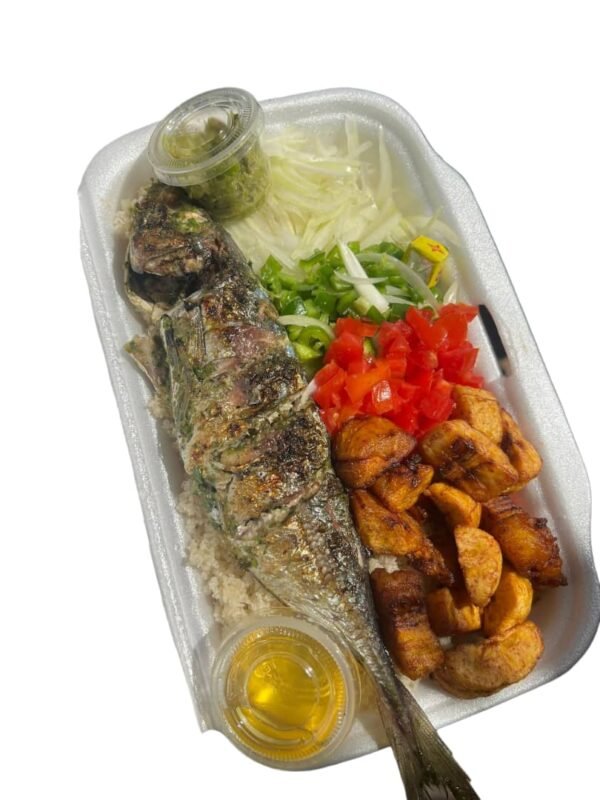 Attiéké poisson alloco